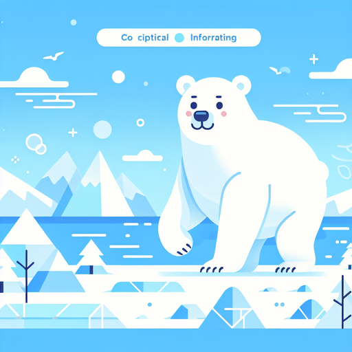 Adventurous Polar Bear Expedition Paint By Color