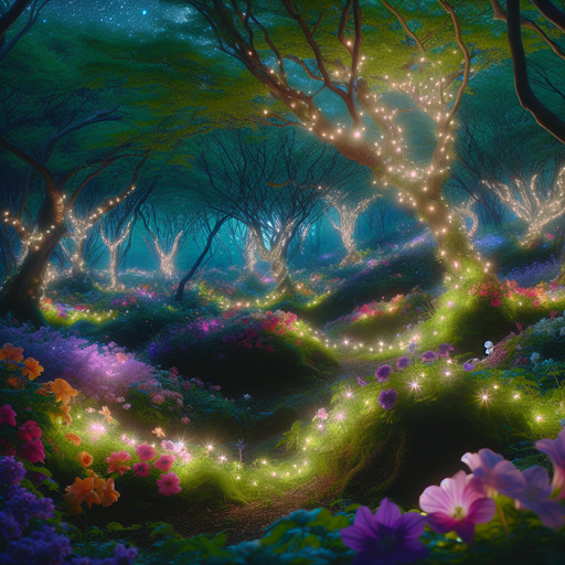 Whimsical Fairy Glen Painting Diamond Kit