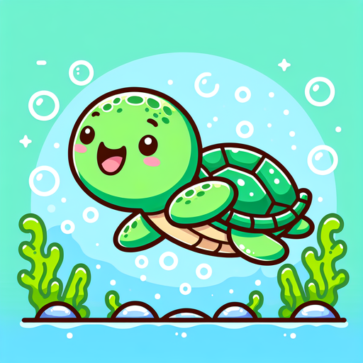 Sunny Side Turtle Paint By Diamond