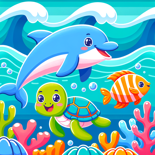 Bubbly Ocean Adventure Diamond Painting