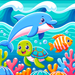 Bubbly Ocean Adventure Diamond Painting