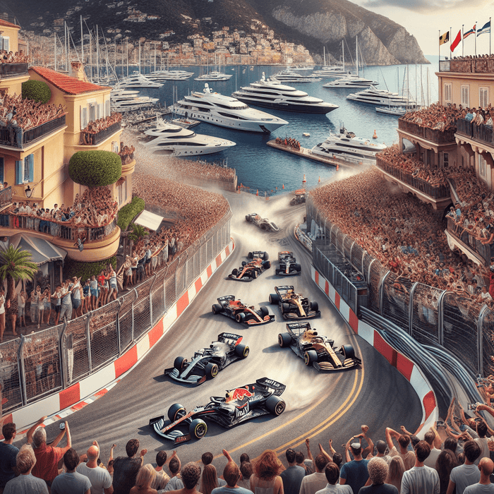 Monaco Grand Prix - Monte Carlo Diamond Painting