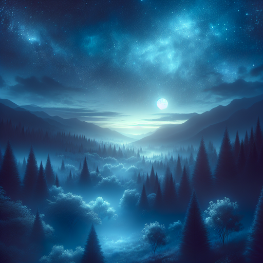 Mystical Nightscape Diamond Painting