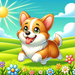 Charming Corgi Paint By Diamonds Kits