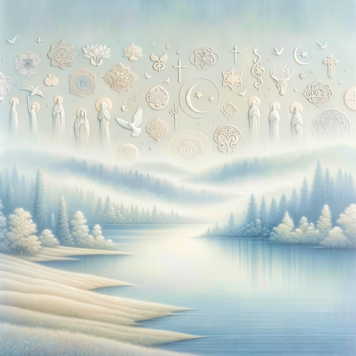 Religious Serenity Panel Painting Diamond Kit