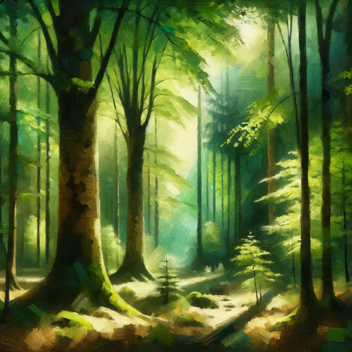 Forest Whispers Paint By Color