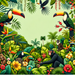 Jungle Escape Paint By Diamonds Kits