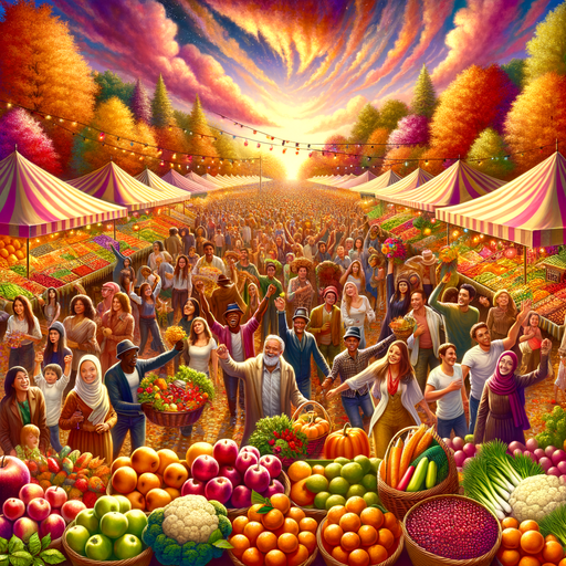 Harvest Festival Celebration Paint By Diamonds Kits