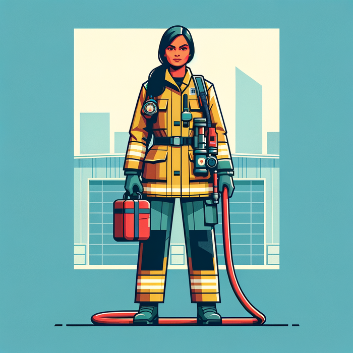 Firefighter Rescue Mission Paint By Color