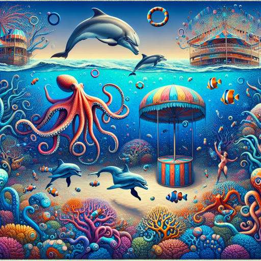 Joyful Underwater Carnival Painting Diamond Kit