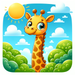 Sunny Day Giraffe Paint By Color