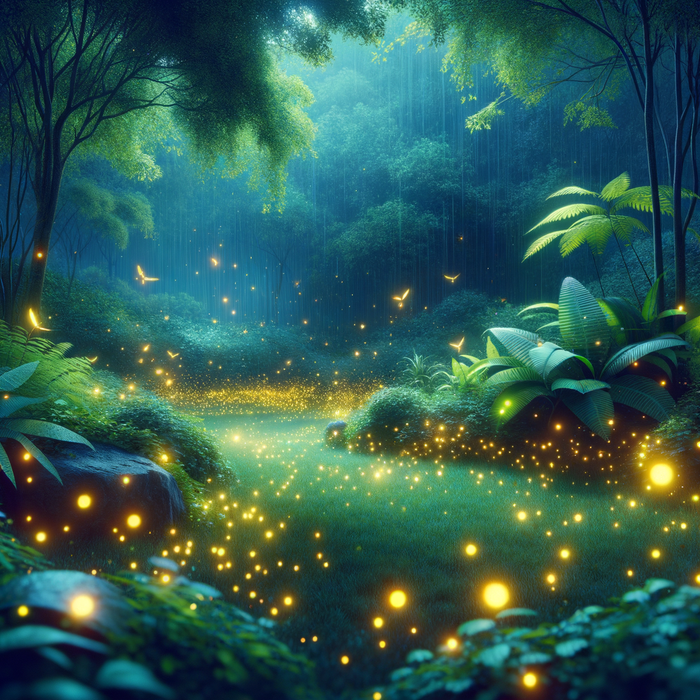 Dancing Fireflies Painting By Diamonds Kit