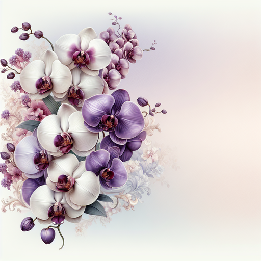 Regal Orchid Elegance Diamond Painting