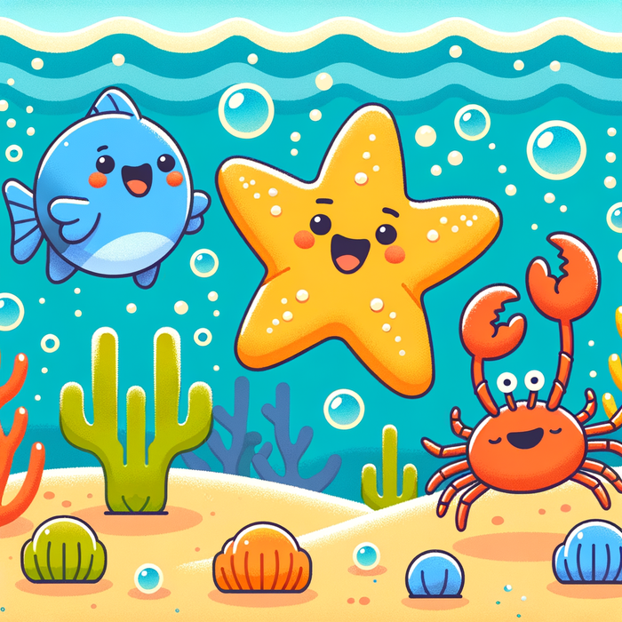 Under The Sea Friends Paint By Diamonds Kits