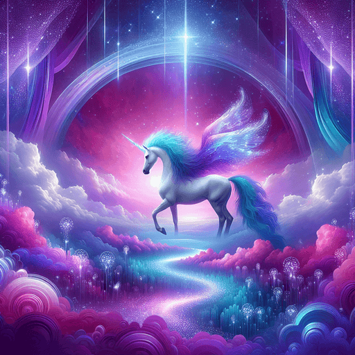 Unicorn Fantasy Realm Paint By Diamonds Art