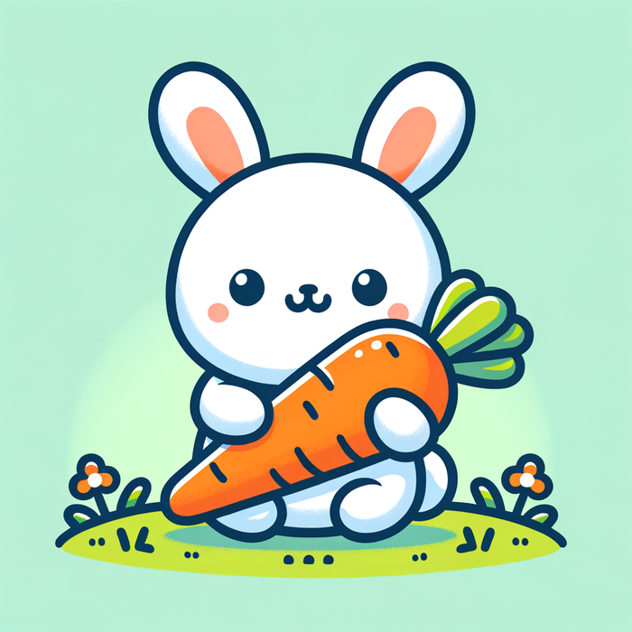 Bright Bunny Diamonded Painting Kits