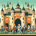 Courageous Knights' Castle Quest Paint By Diamonds Art