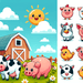 Sunny Days At The Farm Painting By Diamonds Kit