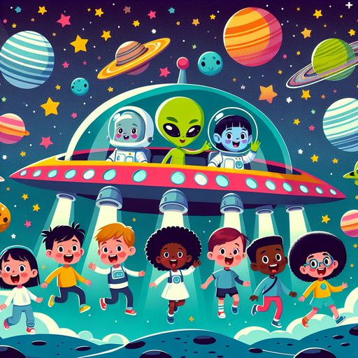 Intergalactic Friendship Journey Paint By Diamond