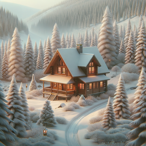 Cozy Cabin Escape Paint By Color