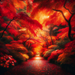 Autumn Pathway Enchantment Paint By Diamonds