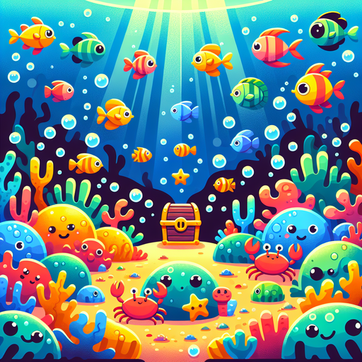 Underwater Treasure Trove Paint By Diamond