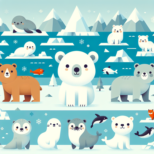 Arctic Wildlife Exploration Paint By Diamonds Art