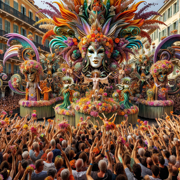 Carnaval De Nice Paint By Color