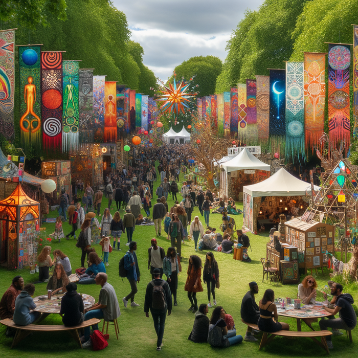 Womad Festival - Charlton Park Painting By Diamonds Kit