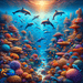 Majestic Underwater World Painting Diamond Kit