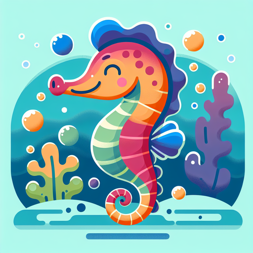 Splendid Seahorse Diamond Painting