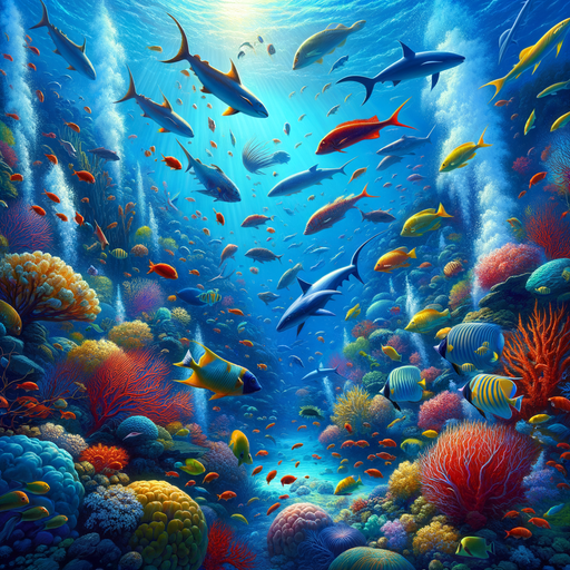 Underwater Wonder Paint By Diamonds Art