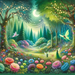 Fairy Tale Woodland Paint By Diamond