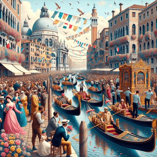 Festa Di San Marco - Venice Paint By Diamond