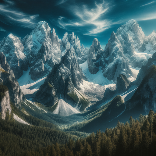 Majestic Peaks Paint By Diamonds Kits