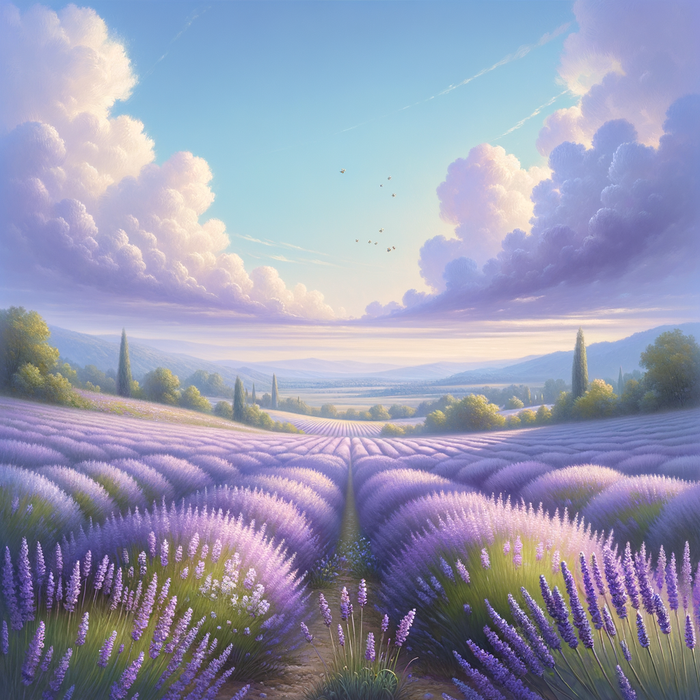 Lavender Fields Serenade Paint By Color