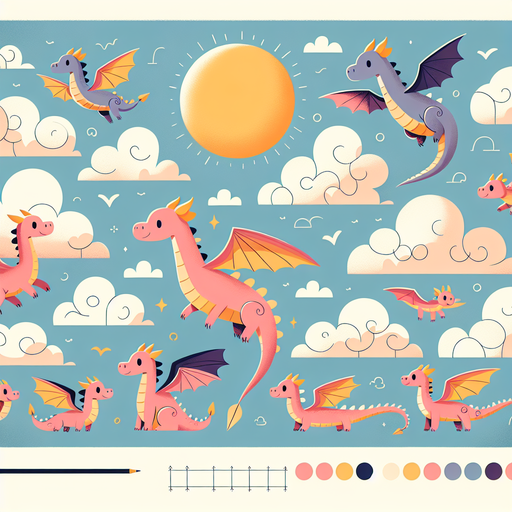 Daring Dragons' Flight School Paint By Diamonds Art