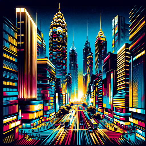 Lively Cityscape Diamonded Painting Kits