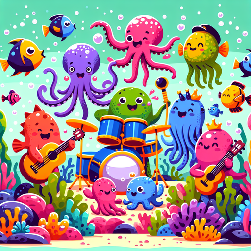Undersea Orchestra Diamond Painting