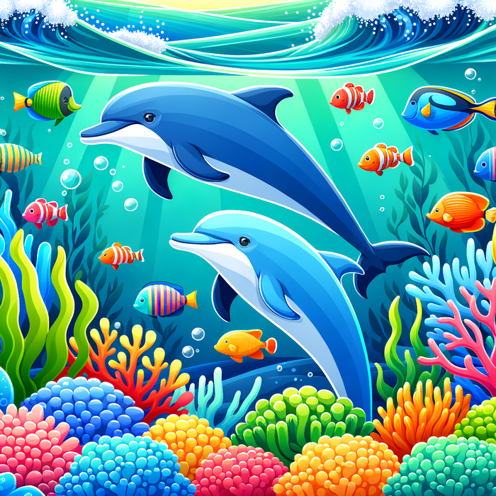 Underwater Ocean World Paint By Diamonds