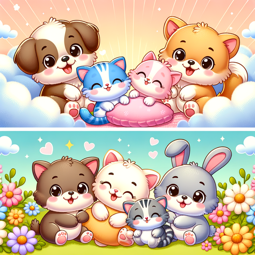 Cuddly Pet Adventures Paint By Diamonds