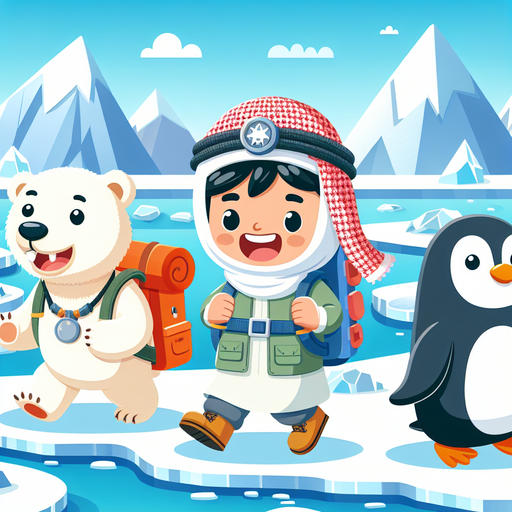 Polar Explorer's Journey Paint By Diamonds Art