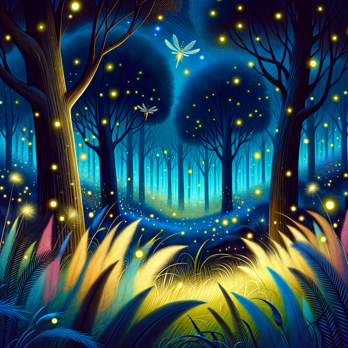 Glistening Fireflies Paint By Diamonds Art