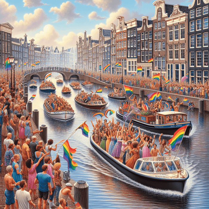 Pride Amsterdam - Netherlands Diamonded Painting Kits