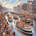 Pride Amsterdam - Netherlands Diamonded Painting Kits