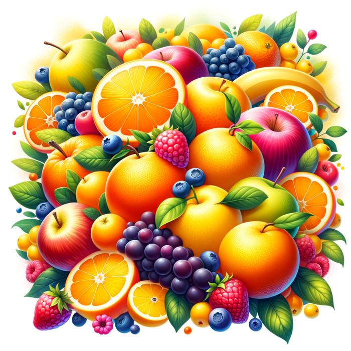 Colorful Fruit Fiesta Diamond Painting