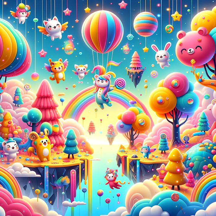 Whimsical Dreamscape 5D DIY Paint By Diamond Kit