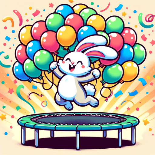 Bouncy Bunny Hop Paint By Diamond