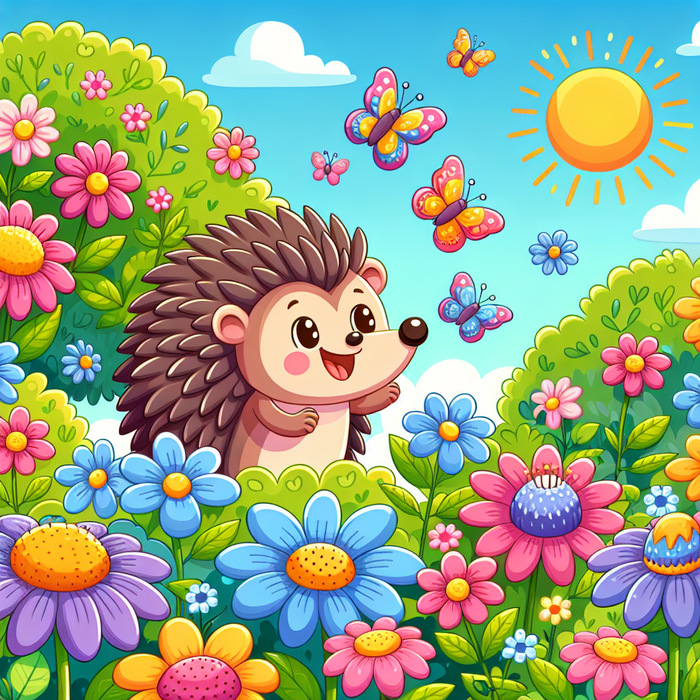 Charming Hedgehogs Paint By Diamonds Kits