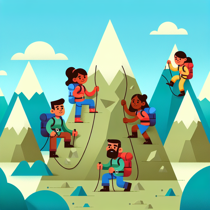 Mystery Mountain Climb DIY Paint By Diamonds